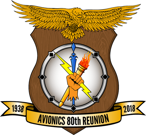 Avionics 80th Reunion Logo